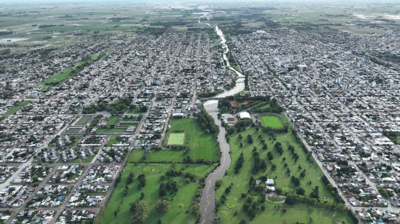 Las obras de canalizacin del arroyo, un legado de Helios Eseverri